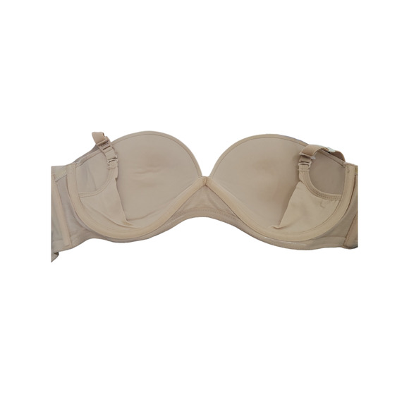 Motherhood Maternity 4 Ways Convertible Strapless Underwire Bra Light Tan Sz 36D - Picture 6 of 7